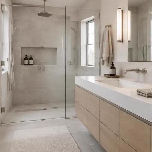 Bathroom interior example