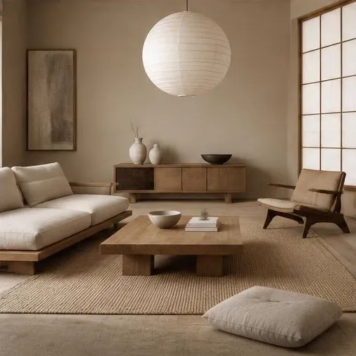Japandi interior example
